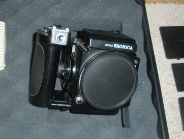   Camera w/ Grip, Prism, 2 Holder, 2 FOCUSING SCREEN E, 2 Crank  