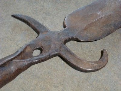 Original 18th American Revolutionary War Pike Head Spontoon Forged 