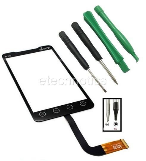 NEW SPRINT HTC EVO 4G DIGITIZER TOUCH SCREEN REPLACEMENT Tool Kit 