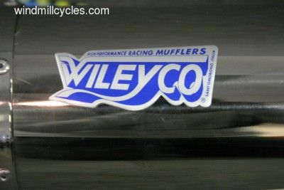 WileyCo Stainless Steel Exhaust for 91 95 Honda CBR900  