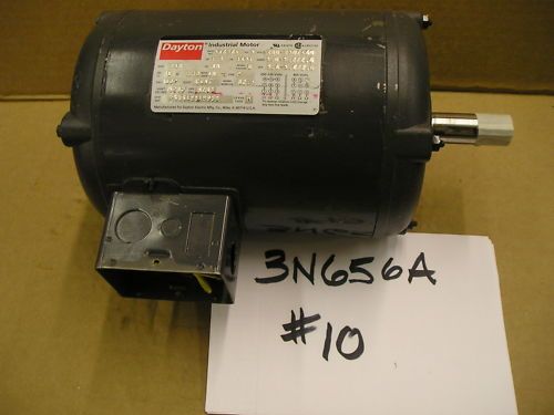 DAYTON 3N656A 1.5HP MOTOR 1740RPM 200 460V FRAME 143T  