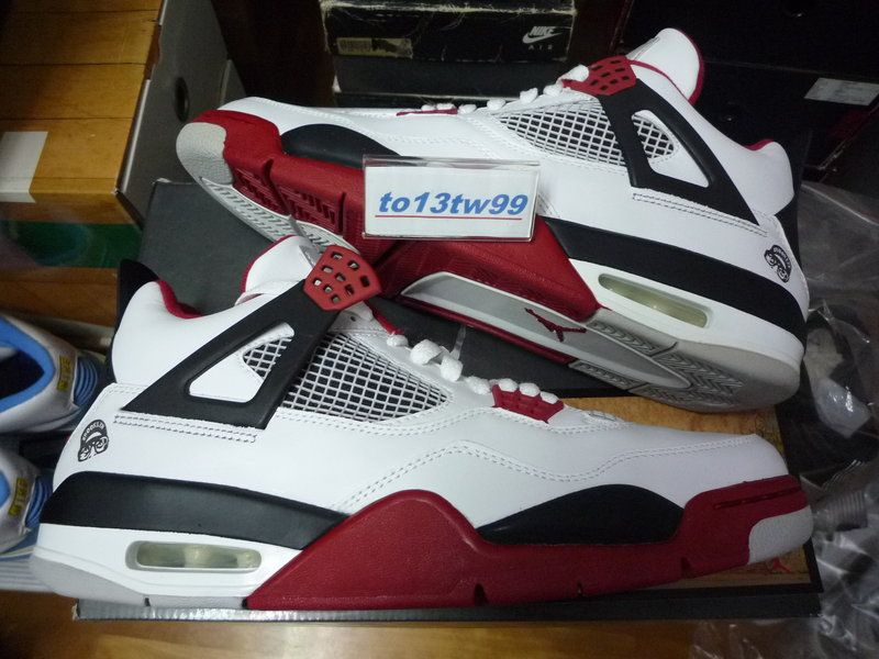 2006 AIR JORDAN 4 IV Retro MARS WHITE RED BLACK SZ 11 DS III 3 XI 11 