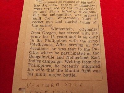 RARE WWII Group Capt William Winterstein Author and Rocket scientist 