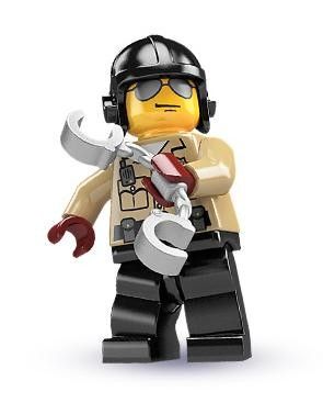   Minifigure * Series 2 * #6 Traffic Cop * NEW FACTORY SEALED PACKAGE