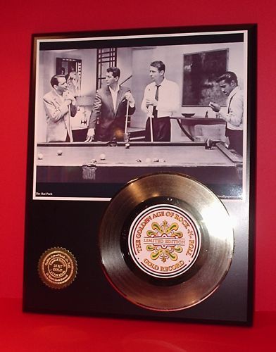 FRANK SINATRA 24kt Gold Record Rat Pack Gift Limited Edition  