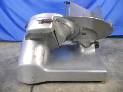 BERKEL 807 MANUAL SLICER DELI MEAT CHEESE GRAVITY FEED W/ BUILT IN 