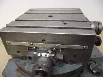 TROYKE DMT 12 CROSS SLIDING MILLING ROTARY T SLOT TABLE  