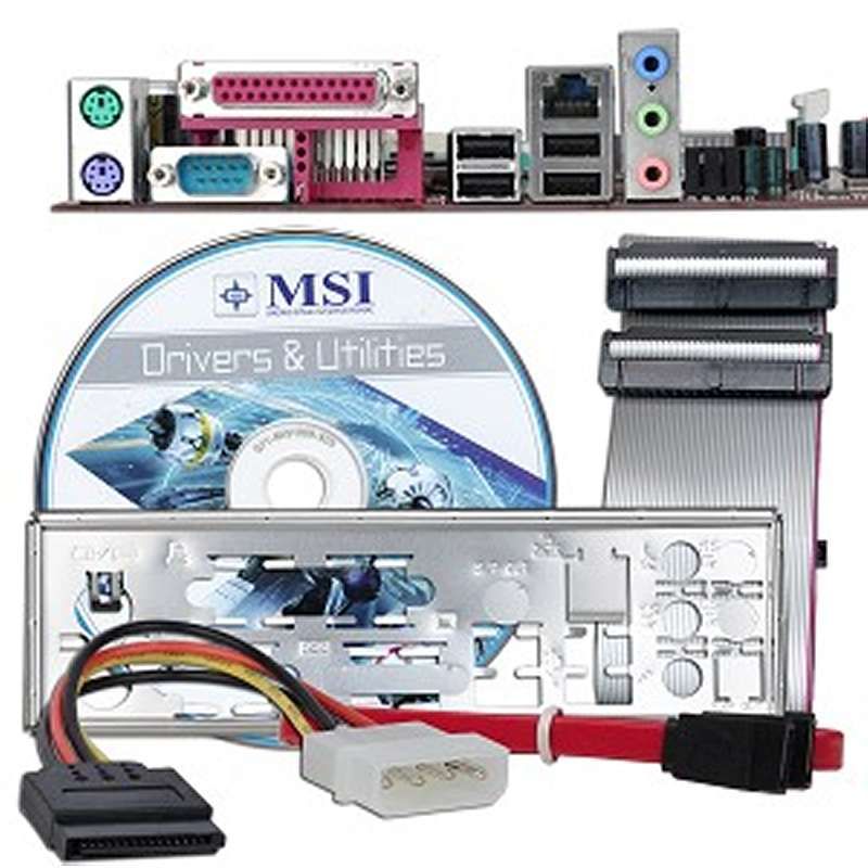 MSI 848P Neo2 V Intel 848P Socket 775 ATX Motherboard w  