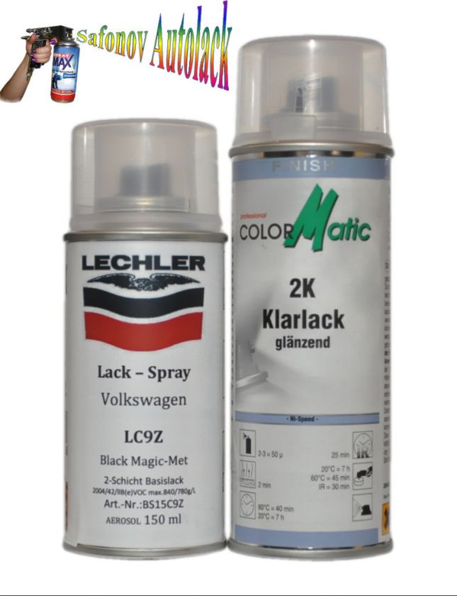 LECHLER LACKSPRAY SET  BMW 364 TOPASBLAU MET. BS15B364S2  