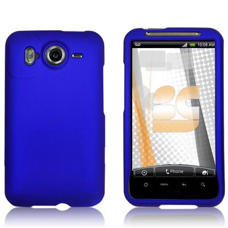 FOR NEW HTC Desire HD ANDROID 3G PHONE BLUE COVER CASE  