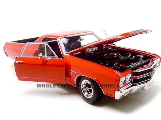   diecast model of 1970 Chevrolet El Camino die cast model car by Welly