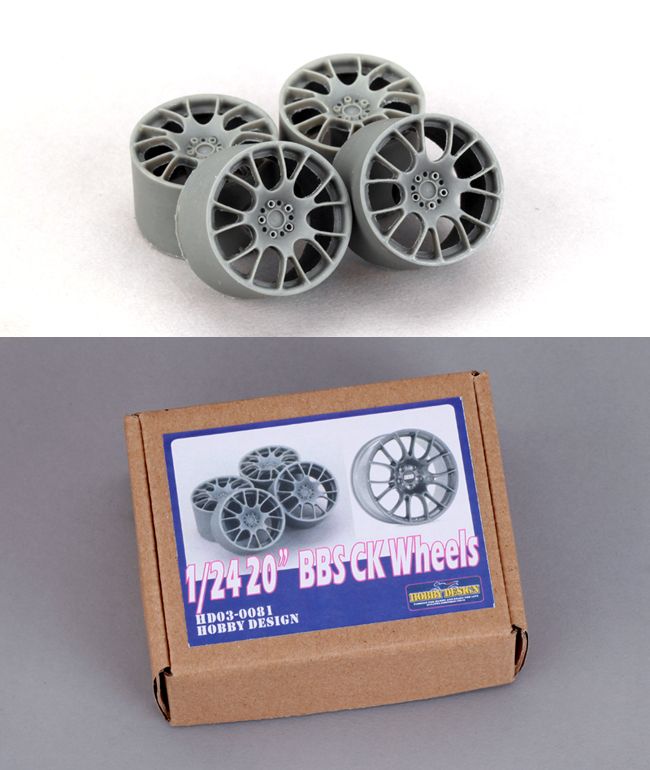 HD03 0081 1/24 20’BBS CK Wheels(Resin+Metal Parts)  