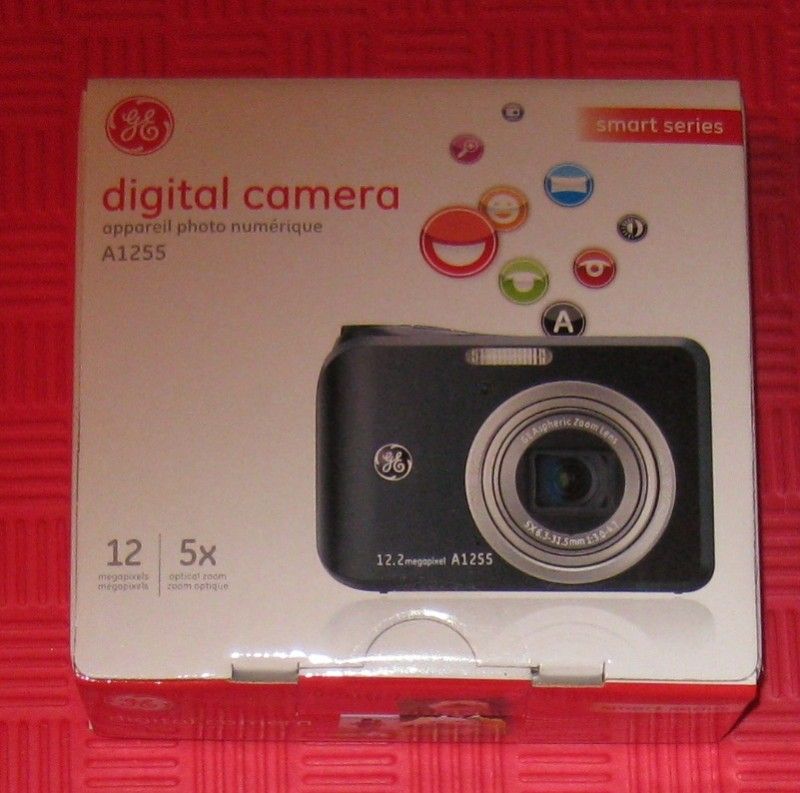 GE A1255 PINK SMART SERIES 12 MP DIGITAL CAMERA BNIP 810027015501 