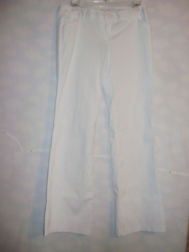 New~Ladies Small or Large Poetry White Dress Pants  