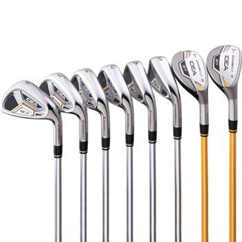 NEW ADAMS GOLF CLUB IDEA A7 HYBRID 3H, 4H, 5 PW IRONS STIFF GRAPHITE 