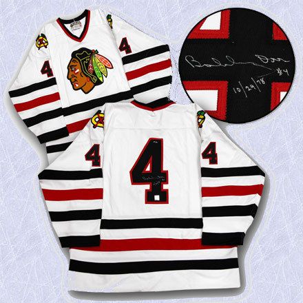   Orr Signed Chicago Blackhawks LAST GAME Jersey GNR COA LTD#/144  