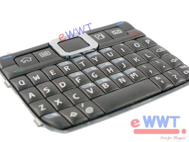 for Nokia E71 Original New Black Keypad Keyboard Button  