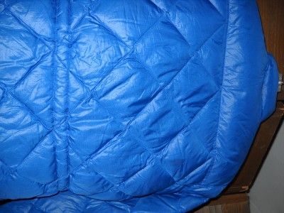 NORTH FACE BLUE NUPTSE DOWN JACKET COAT WOMENS M  