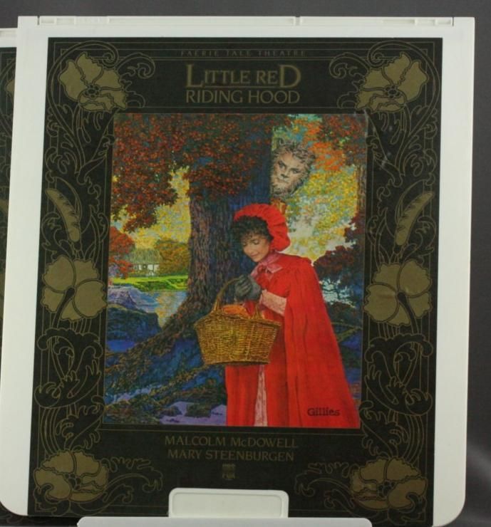 Laser Disc Little Red Riding Hood Faerie Tale Theatre  