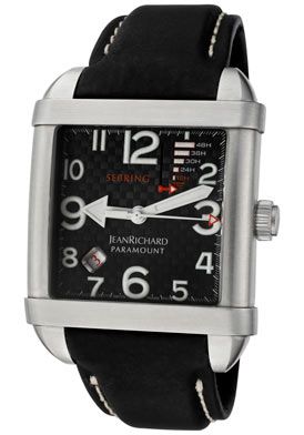 Jean Richard Watch 62118 11 61B AE6D Mens Paramount Automatic Black 