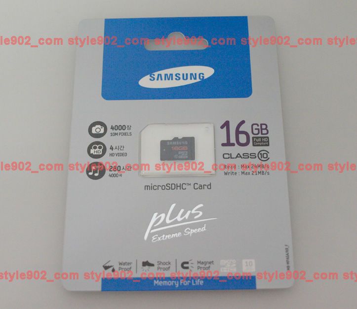 NEW SAMSUNG Micro SD 16GB Class10 Memory Card For Smart Phone Galaxy 