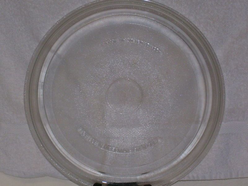 GLASS CAROUSEL MICROWAVE TURNTABLE # L19 Holder Good  