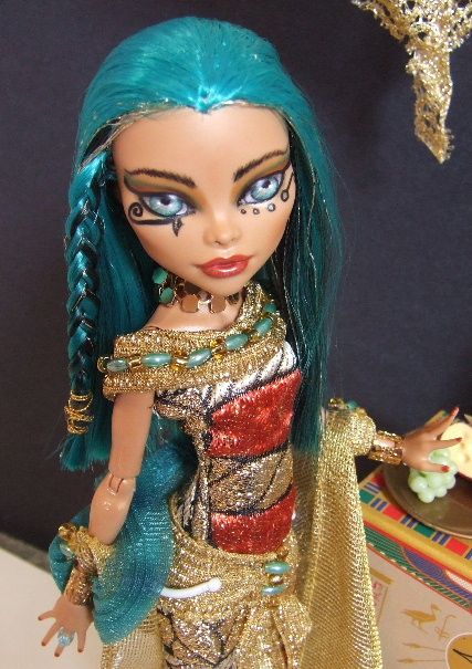 Custom OOAK Nefera Egyptian Princess Monster High  Enchanted One by 