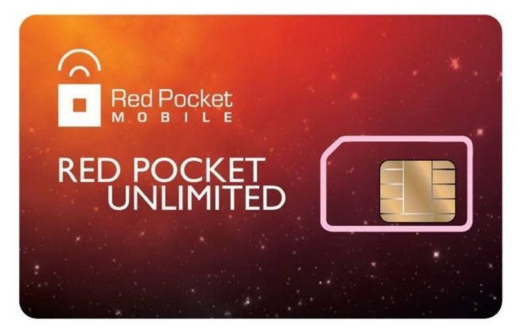 RED POCKET MOBILE GSM SIM CARD_FREE INTERNATIONAL CHINA CANADA S 