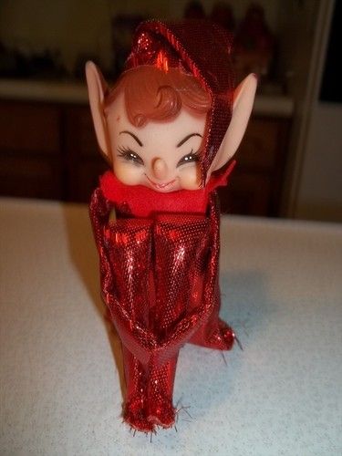 Vintage Collectable Pixie Devil Red Doll **  