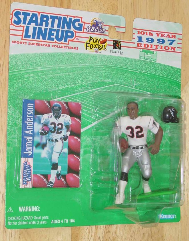 1997 97 STARTING LINEUPS SLU FOOTBALL LOT 29 FIGURE LOT  