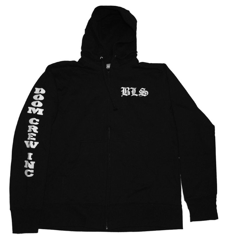 Black Label Society Doom Crew Zip Up Hoodie  