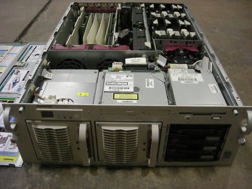 Compaq Proliant 6400R PIII Quad XEON 500 Mhz Server 4U  