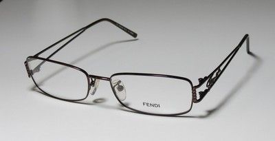 NEW FENDI 690 54 17 130 BROWN ORIGINAL EYEGLASSES/GLASSES/FRAME WOMENS 