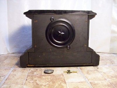 This classic looking clock was made by the E. Ingraham Co. during the 