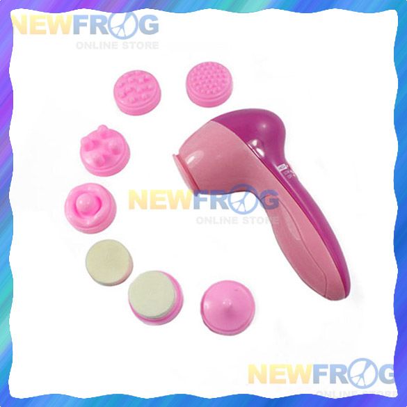 Set Facial Exfoliator Care 8in1 Skin Relief Massager C  