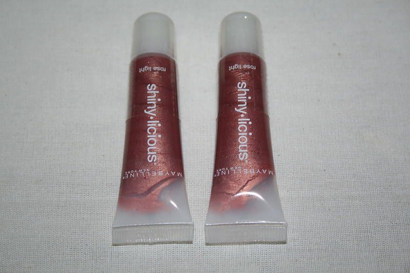 Maybelline Shiny licious Lip Gloss Rose Light NEW  