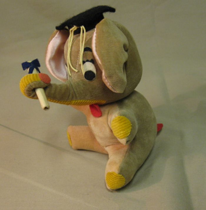 Vintage Dakin GOP ELEPHANT Original Sawdust DREAM PET  