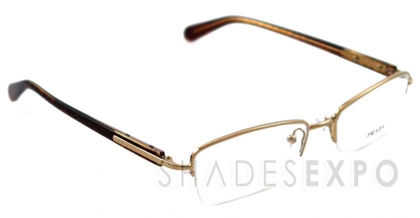 NEW Prada Eyeglasses VPR 52O BROWN ZVN 101 VPR52O AUTH  