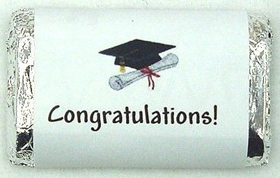 GRADUATION CHOCOLATE CANDY BAR WRAPPERS.  