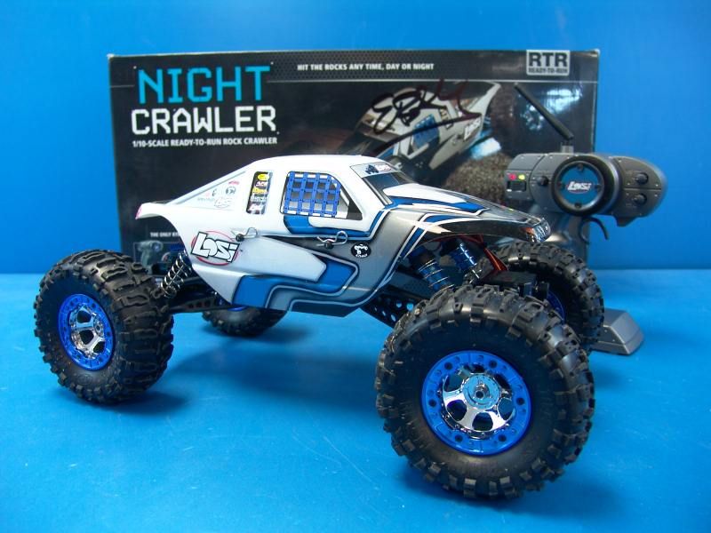   10 Night Crawler Electric R/C RC 2.4GHz DSM Rock Truck Tuber REPAIR