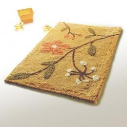 Naomi Spring Flowers Indoor Rug Bathroom Mat  