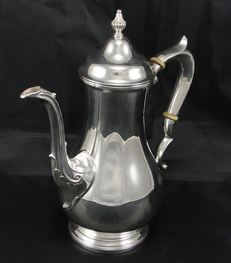 FISHER STERLING SILVER SMALL COFFEE POT PATTERN 9401  