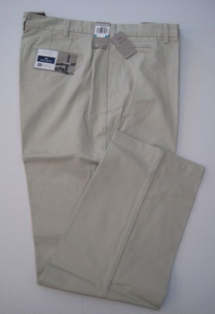 MENS DOCKERS D4 TRUE CHINO PANTS STONE TAN 46 52 60 NEW  