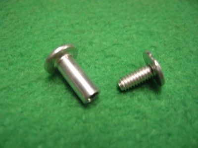   ALUMINUM RIVET BLIND SCREW FASTENER BINDER BINDING POST 8 32 x 1/2