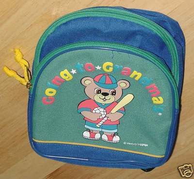 GOING TO GRANDMA’S KIDS SMALL BACKPACK   NEW  