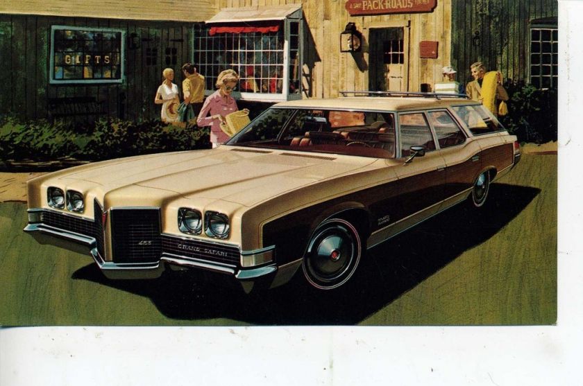 1971 PONTIAC GRAND SAFARI STATION WAGON SPRINGFIELD MO.  