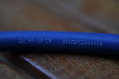 MOGAMI Part No. 2893 3 and 1.5 TT Patch Cables  