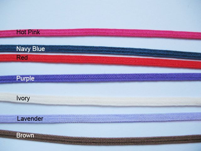 5y 1/8 Skinny Elastic For Headband U PICK L023  