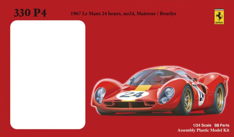 Fujimi HR21 Ferrari 330P4 #24 1/24 scale kit  