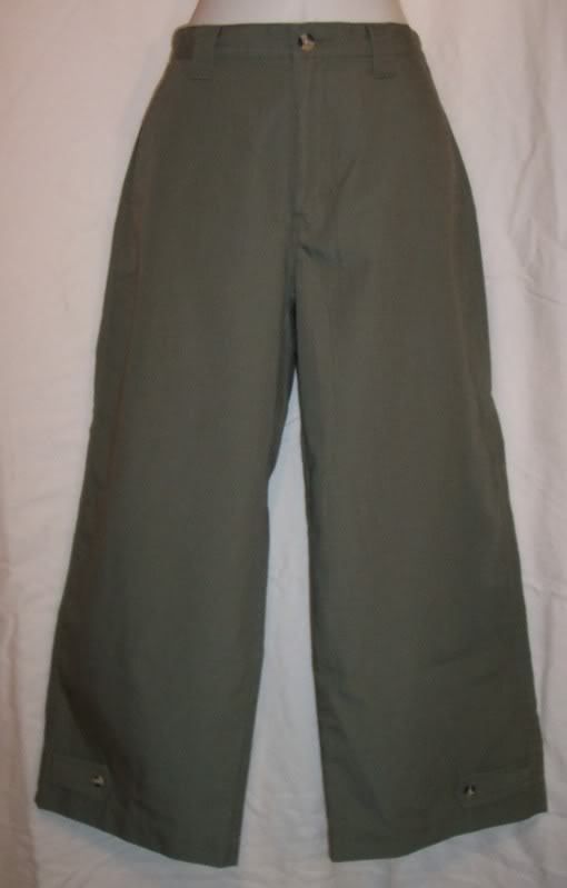 Mossimo Olive Capri Pants Misses Waist Sz 28  